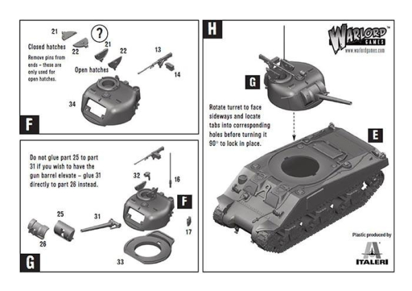 Bolt Action: M4 Sherman Medium Tank